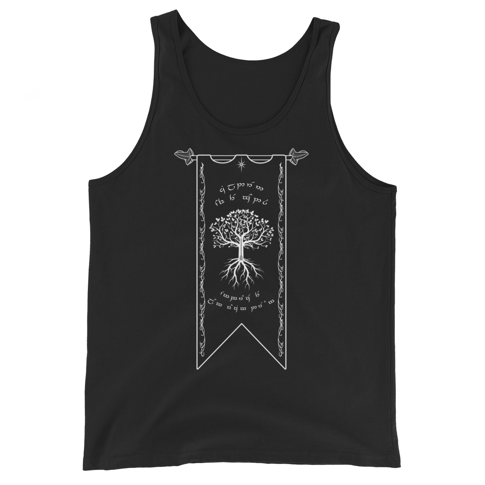 Half Elf D&D Tank Top Workout Apparel Funny Merchandise