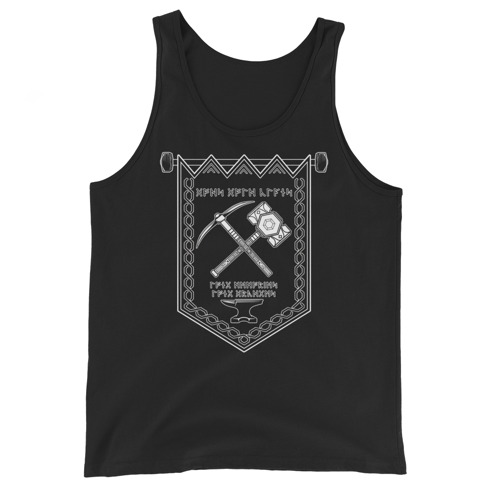 Dwarf D&D Tank Top Workout Apparel Funny Merchandise