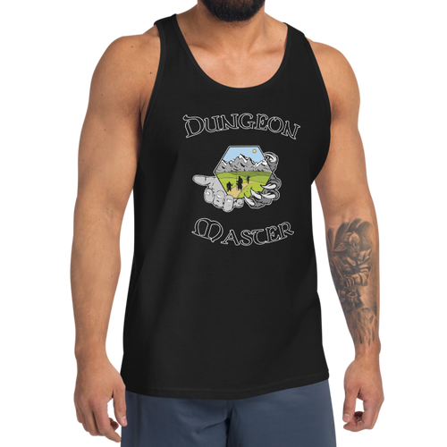 Dungeon Master D&D Tank Top Workout Apparel Funny Merchandise