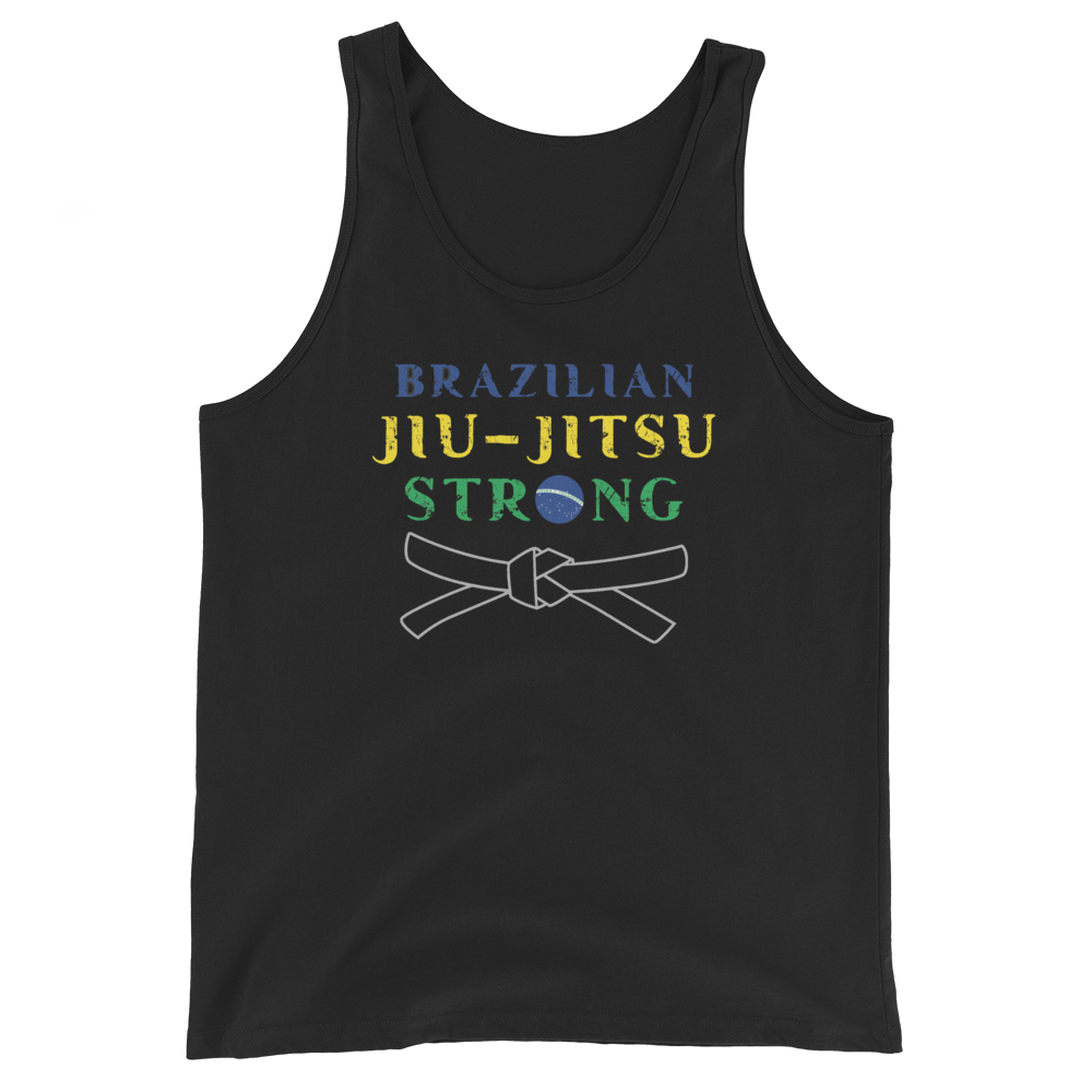 BJJ Strong Men's Tank Workout Apparel Funny Merchandise