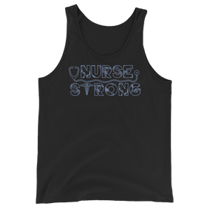 Nurse Strong Tank Top Workout Apparel Funny Merchandise