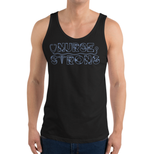 Nurse Strong Tank Top Workout Apparel Funny Merchandise