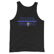 Load image into Gallery viewer, Police Strong Tank Top Workout Apparel Funny Merchandise