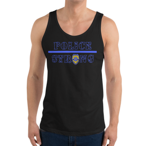 Police Strong Tank Top Workout Apparel Funny Merchandise