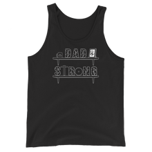 Load image into Gallery viewer, Dad Strong Tank Top Workout Apparel Funny Merchandise