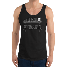 Load image into Gallery viewer, Dad Strong Tank Top Workout Apparel Funny Merchandise