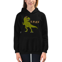 Load image into Gallery viewer, Youth T-Flex Hoodie Workout Apparel Funny Merchandise