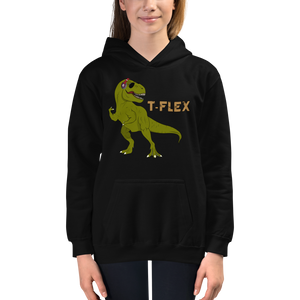 Youth T-Flex Hoodie Workout Apparel Funny Merchandise