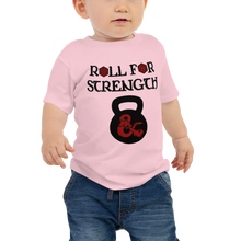 Load image into Gallery viewer, Baby Roll For Strength - Kettlebell T-Shirt Workout Apparel Funny Merchandise