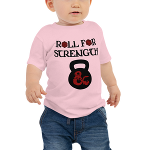 Baby Roll For Strength - Kettlebell T-Shirt Workout Apparel Funny Merchandise