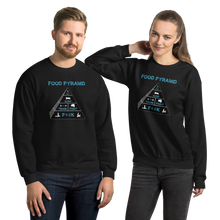 Load image into Gallery viewer, Food Pyramid - SFW - Unisex Sweatshirt Workout Apparel Funny Merchandise