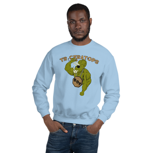 Triceratops Unisex Sweatshirt Workout Apparel Funny Merchandise