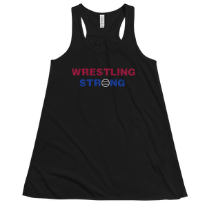 Women's Wrestling Strong Tank Workout Apparel Funny Merchandise