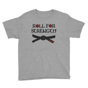 Youth Roll For Strength - Belt T-Shirt Workout Apparel Funny Merchandise