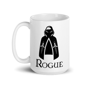 Rogue D&D Mug Workout Apparel Funny Merchandise