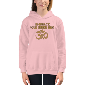 Youth Embrace Your Inner Bro Hoodie Workout Apparel Funny Merchandise