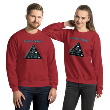 Load image into Gallery viewer, Food Pyramid - SFW - Unisex Sweatshirt Workout Apparel Funny Merchandise