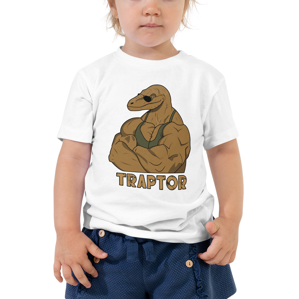 Toddler Traptor T-Shirt Workout Apparel Funny Merchandise