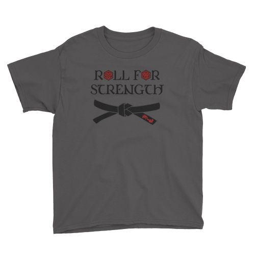 Youth Roll For Strength - Belt T-Shirt Workout Apparel Funny Merchandise