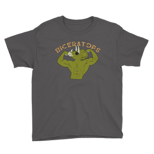 Youth Biceratops T-Shirt Workout Apparel Funny Merchandise