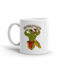 Load image into Gallery viewer, Biceratops Christmas Mug Workout Apparel Funny Merchandise