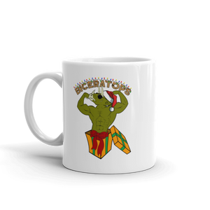 Biceratops Christmas Mug Workout Apparel Funny Merchandise