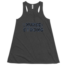 Load image into Gallery viewer, Women&#39;s Nurse Strong Tank Workout Apparel Funny Merchandise