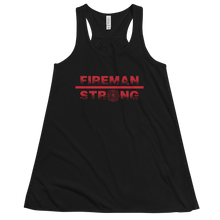 Load image into Gallery viewer, Women&#39;s Fireman Strong Tank Workout Apparel Funny Merchandise