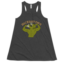 Load image into Gallery viewer, Women&#39;s Biceratops Tank Workout Apparel Funny Merchandise