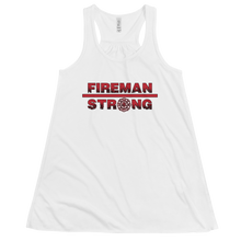 Load image into Gallery viewer, Women&#39;s Fireman Strong Tank Workout Apparel Funny Merchandise