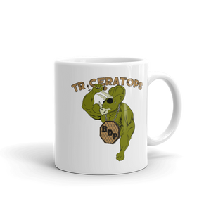 Triceratops Mug Workout Apparel Funny Merchandise