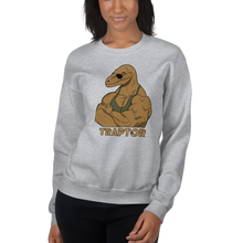 Load image into Gallery viewer, Traptor Unisex Sweatshirt Workout Apparel Funny Merchandise