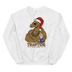 Traptor Special Ugly Christmas Sweater Workout Apparel Funny Merchandise