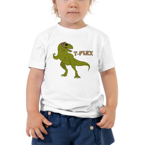 Toddler T-Flex T-Shirt Workout Apparel Funny Merchandise