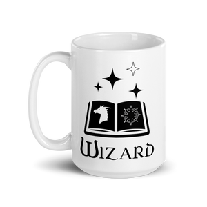 Wizard D&D Mug Workout Apparel Funny Merchandise