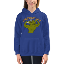 Load image into Gallery viewer, Youth Biceratops Hoodie Workout Apparel Funny Merchandise