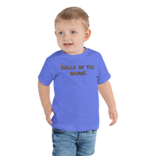 Load image into Gallery viewer, Toddler Belle of the Brawl Saying T-Shirt Workout Apparel Funny Merchandise