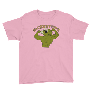 Youth Biceratops T-Shirt Workout Apparel Funny Merchandise