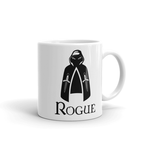 Rogue D&D Mug Workout Apparel Funny Merchandise