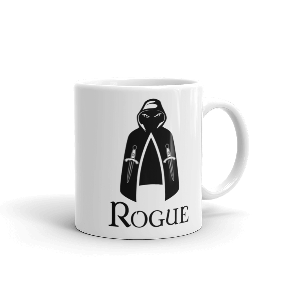 Rogue D&D Mug Workout Apparel Funny Merchandise