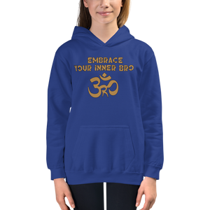 Youth Embrace Your Inner Bro Hoodie Workout Apparel Funny Merchandise