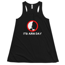 Load image into Gallery viewer, Women&#39;s Shh It&#39;s Arm Day Tank Workout Apparel Funny Merchandise