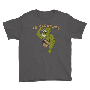 Youth Triceratops T-Shirt Workout Apparel Funny Merchandise