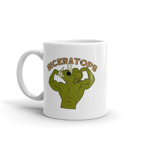 Biceratops Mug Workout Apparel Funny Merchandise