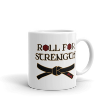 Load image into Gallery viewer, Roll For Strength - Belt Mug Workout Apparel Funny Merchandise