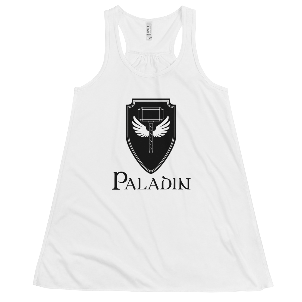 Women's Paladin D&D Tank Workout Apparel Funny Merchandise