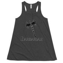 Load image into Gallery viewer, Women&#39;s Barbarian D&amp;D Tank Workout Apparel Funny Merchandise