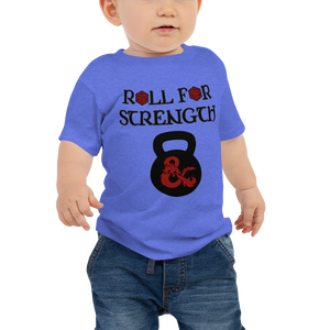 Baby Roll For Strength - Kettlebell T-Shirt Workout Apparel Funny Merchandise