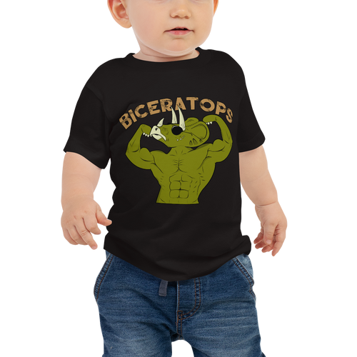 Baby Biceratops T-Shirt Workout Apparel Funny Merchandise