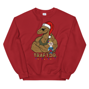 Traptor Special Ugly Christmas Sweater Workout Apparel Funny Merchandise